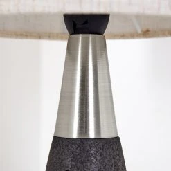 Hofstein Nanjing Tischleuchte Nickel-Matt, Schwarz, 1-flammig 35 Hofstein Nanjing Tischleuchte Nickel-Matt, Schwarz, 1-flammig -Günstiges Tischlampen Geschäft nanjing tischleuchte h3352373 15