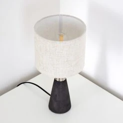 Hofstein Nanjing Tischleuchte Nickel-Matt, Schwarz, 1-flammig 28 Hofstein Nanjing Tischleuchte Nickel-Matt, Schwarz, 1-flammig -Günstiges Tischlampen Geschäft nanjing tischleuchte h3352373 8