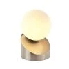 Nino Leuchten ALISA Tischleuchte LED Nickel-Matt, 1-flammig -Günstiges Tischlampen Geschäft nino leuchten alisa tischleuchte 50300101 0