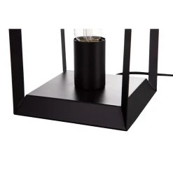 Nino Leuchten CUBO Tischleuchte Schwarz, 1-flammig -Günstiges Tischlampen Geschäft nino leuchten cubo tischleuchte 52470108 2