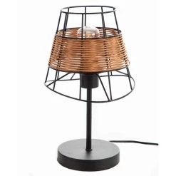 Nino Leuchten ESRA Tischleuchte Schwarz, 1-flammig