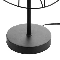 Nino Leuchten ESRA Tischleuchte Schwarz, 1-flammig -Günstiges Tischlampen Geschäft nino leuchten esra tischleuchte 51340108 3