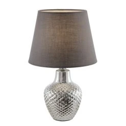 Nino Leuchten HANKA Tischleuchte Chrom, 1-flammig