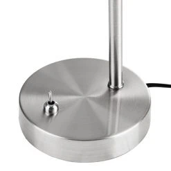 Nino Leuchten LEE Tischleuchte Silber, 1-flammig -Günstiges Tischlampen Geschäft nino leuchten lee tischleuchte 52380119 5