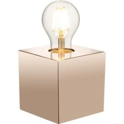 Nino Leuchten LEONIE Tischleuchte Kupferfarben, 1-flammig