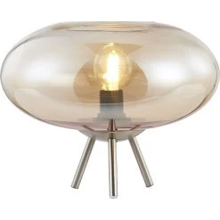 Nino Leuchten LILLE Tischleuchte Orange, 1-flammig