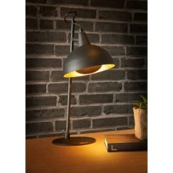 Nino Leuchten SATELLITE Tischleuchte Schwarz, 1-flammig