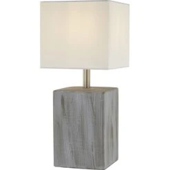 Nino Leuchten SEA Tischleuchte Grau, 1-flammig