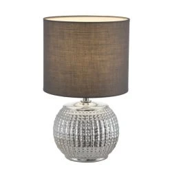 Nino Leuchten SHIRIN Tischleuchte Chrom, 1-flammig