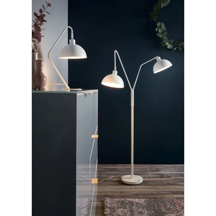 Nino Leuchten TWIN Tischleuchte Weiß, 1-flammig 4 Nino Leuchten TWIN Tischleuchte Weiß, 1-flammig – Bild 2