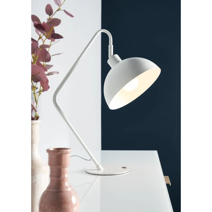 Nino Leuchten TWIN Tischleuchte Weiß, 1-flammig 5 Nino Leuchten TWIN Tischleuchte Weiß, 1-flammig – Bild 3