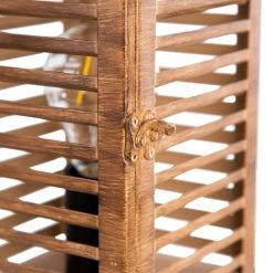 Nino Leuchten WISMAR Tischleuchte Schwarz, Holz dunkel, Naturfarben, 1-flammig -Günstiges Tischlampen Geschäft nino leuchten wismar tischleuchte 51490146 5