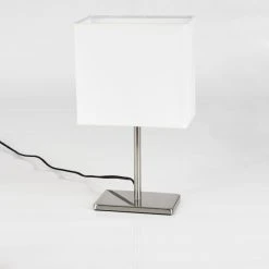 Hofstein Niukkala Tischleuchte Nickel-Matt, 1-flammig 19 Hofstein Niukkala Tischleuchte Nickel-Matt, 1-flammig -Günstiges Tischlampen Geschäft niukkala tischleuchte h3589847 7