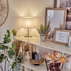 Hofstein Niukkala Tischleuchte Nickel-Matt, 1-flammig 20 Hofstein Niukkala Tischleuchte Nickel-Matt, 1-flammig -Günstiges Tischlampen Geschäft niukkala tischleuchte h3589847 8