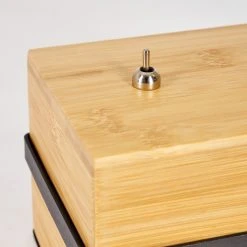 Hofstein Noulens Tischleuchte Schwarz, Naturfarben, 1-flammig 18 Hofstein Noulens Tischleuchte Schwarz, Naturfarben, 1-flammig -Günstiges Tischlampen Geschäft noulens tischleuchte h3612897 5