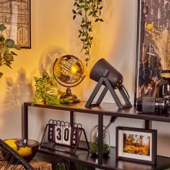 Hofstein Novilly Tischleuchte Schwarz, 1-flammig -Günstiges Tischlampen Geschäft novilly tischleuchte h3579817 9