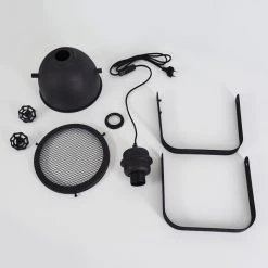 Hofstein Oghu Tischleuchte Schwarz, 1-flammig -Günstiges Tischlampen Geschäft oghu tischleuchte h3402009 4