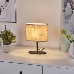 Hofstein Oilinki Tischleuchte Schwarz, 1-flammig -Günstiges Tischlampen Geschäft oilinki tischleuchte h3579244 6