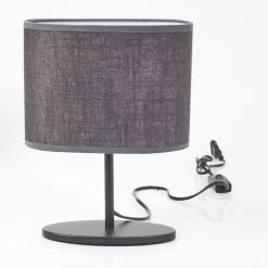 Hofstein Oilinki Tischleuchte Schwarz, 1-flammig -Günstiges Tischlampen Geschäft oilinki tischleuchte h3579312 4