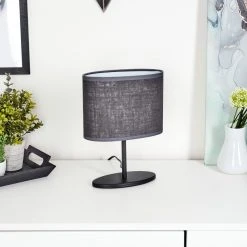 Hofstein Oilinki Tischleuchte Schwarz, 1-flammig -Günstiges Tischlampen Geschäft oilinki tischleuchte h3579312 9