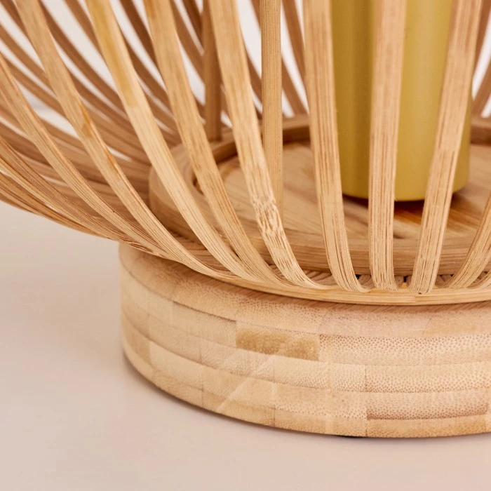 Hofstein Olkmont Tischleuchte Hellbraun, 1-flammig 16 Hofstein Olkmont Tischleuchte Hellbraun, 1-flammig – Bild 14