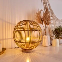 Hofstein Olkmont Tischleuchte Hellbraun, 1-flammig 20 Hofstein Olkmont Tischleuchte Hellbraun, 1-flammig -Günstiges Tischlampen Geschäft olkmont tischleuchte h3378526 2