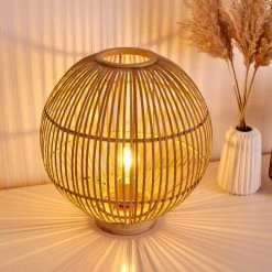 Hofstein Olkmont Tischleuchte Hellbraun, 1-flammig 21 Hofstein Olkmont Tischleuchte Hellbraun, 1-flammig -Günstiges Tischlampen Geschäft olkmont tischleuchte h3378526 3