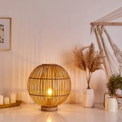 Hofstein Olkmont Tischleuchte Hellbraun, 1-flammig 27 Hofstein Olkmont Tischleuchte Hellbraun, 1-flammig -Günstiges Tischlampen Geschäft olkmont tischleuchte h3378526 9