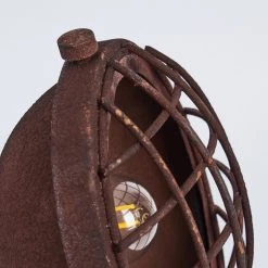 Hofstein Onsala Tischleuchte Rostfarben, Holz dunkel, 1-flammig -Günstiges Tischlampen Geschäft onsala tischleuchte h3387023 5