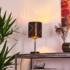 Hofstein Opatija Tischleuchte Schwarz, 1-flammig -Günstiges Tischlampen Geschäft opatija tischleuchte h3329412 11