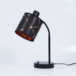 Hofstein Opatija Tischleuchte Schwarz, 1-flammig -Günstiges Tischlampen Geschäft opatija tischleuchte h3413685 7