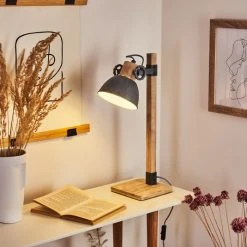 Hofstein Orny Tischleuchte Grau, Naturfarben, 1-flammig 20 Hofstein Orny Tischleuchte Grau, Naturfarben, 1-flammig -Günstiges Tischlampen Geschäft orny tischleuchte h3451755 8