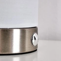 Hofstein Osogna Tischleuchte LED Nickel-Matt, 1-flammig -Günstiges Tischlampen Geschäft osogna tischleuchte h3298923 do1 10