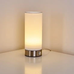 Hofstein Osogna Tischleuchte LED Nickel-Matt, 1-flammig -Günstiges Tischlampen Geschäft osogna tischleuchte h3298923 do1 6