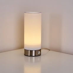 Hofstein Osogna Tischleuchte LED Nickel-Matt, 1-flammig -Günstiges Tischlampen Geschäft osogna tischleuchte h3298923 do1 7