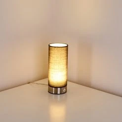 Hofstein Osogna Tischleuchte LED Nickel-Matt, 1-flammig -Günstiges Tischlampen Geschäft osogna tischleuchte h3298985 do1 9