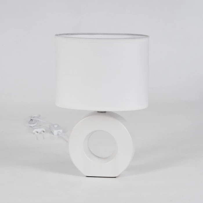 Hofstein Pagade Tischleuchte Weiß, 1-flammig 7 Hofstein Pagade Tischleuchte Weiß, 1-flammig – Bild 5