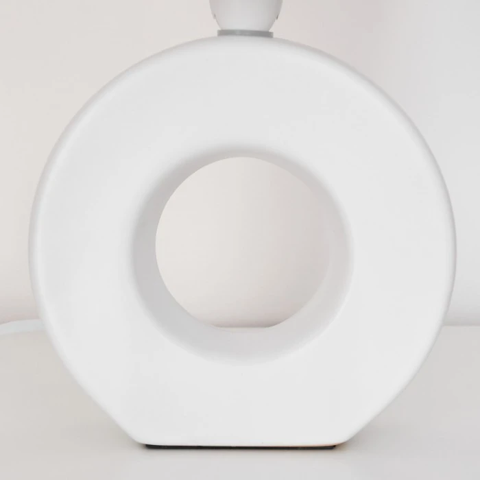 Hofstein Pagade Tischleuchte Weiß, 1-flammig 8 Hofstein Pagade Tischleuchte Weiß, 1-flammig – Bild 6