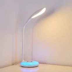 Hofstein Paphos Tischleuchte LED Weiß, 1-flammig, Farbwechsler -Günstiges Tischlampen Geschäft paphos tischleuchte h3326404 2