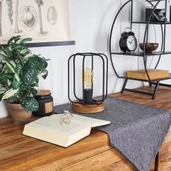 Hofstein Pasteur Tischleuchte Schwarz, Naturfarben, 1-flammig 21 Hofstein Pasteur Tischleuchte Schwarz, Naturfarben, 1-flammig -Günstiges Tischlampen Geschäft pasteur tischleuchte h3445204 9