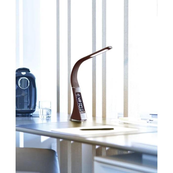 Paul Neuhaus Leuchten Paul Neuhaus ALEX Tischleuchte LED Braun, 1-flammig 4 Paul Neuhaus Leuchten Paul Neuhaus ALEX Tischleuchte LED Braun, 1-flammig – Bild 2