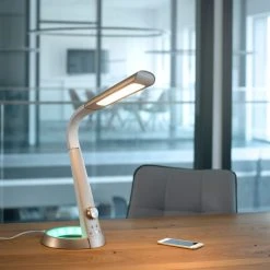 Paul Neuhaus Leuchten Paul Neuhaus BILL Tischleuchte LED Messing, 2-flammig