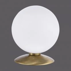 Paul Neuhaus Leuchten Paul Neuhaus BUBBA Tischleuchte LED Messing, 1-flammig