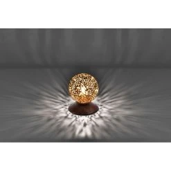 Paul Neuhaus Leuchten Paul Neuhaus GRETA Tischleuchte Rostfarben, 1-flammig