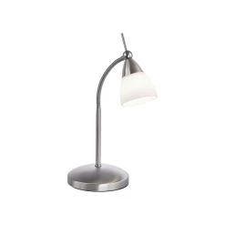 Paul Neuhaus Leuchten Paul Neuhaus PINO Tischleuchte LED Edelstahl, 1-flammig -Günstiges Tischlampen Geschäft paul neuhaus pino tischleuchte 4001 55 2