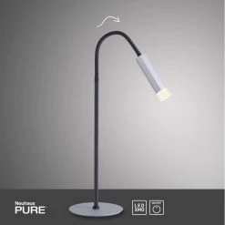 Paul Neuhaus Leuchten Paul Neuhaus PURE-GEMIN Tischleuchte LED Schwarz, Aluminium, 1-flammig -Günstiges Tischlampen Geschäft paul neuhaus pure gemin tischleuchte 4038 95 11