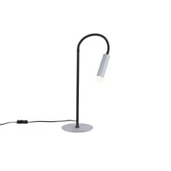 Paul Neuhaus Leuchten Paul Neuhaus PURE-GEMIN Tischleuchte LED Schwarz, Aluminium, 1-flammig -Günstiges Tischlampen Geschäft paul neuhaus pure gemin tischleuchte 4038 95 6