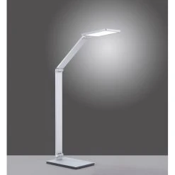 Paul Neuhaus Q-Serie Paul Neuhaus Q-HANNES Tischleuchte LED Silber, 1-flammig, Fernbedienung -Günstiges Tischlampen Geschäft paul neuhaus q hannes tischleuchte 4875 95 6