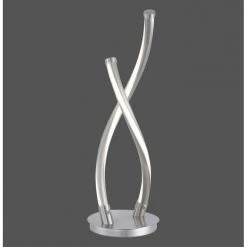 Paul Neuhaus Q-Serie Paul Neuhaus Q-MALINA Tischleuchte LED Edelstahl, 2-flammig, Fernbedienung -Günstiges Tischlampen Geschäft paul neuhaus q malina tischleuchte 4339 55 5