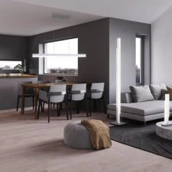 Paul Neuhaus Q-Serie Paul Neuhaus Q-TOWER Tischleuchte LED Aluminium, 2-flammig, Fernbedienung -Günstiges Tischlampen Geschäft paul neuhaus q tower tischleuchte 4728 95 2